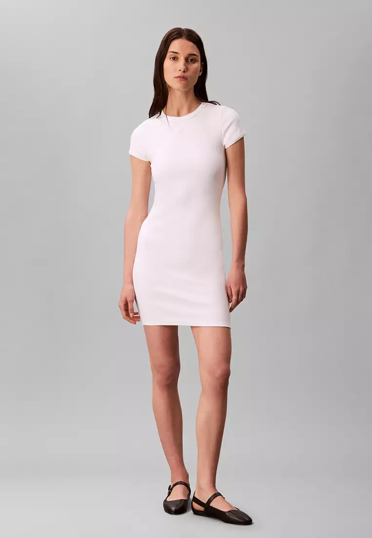Buy Calvin Klein CKJ Dresses White 2026 Online