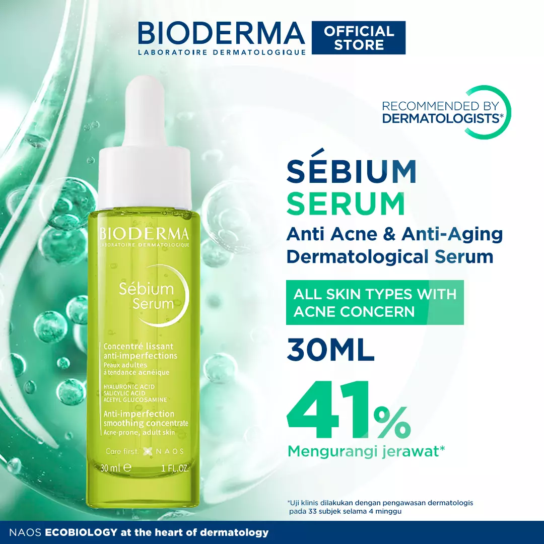 Bioderma Sebium Serum 30 ml - Anti Acne & Anti Aging Serum