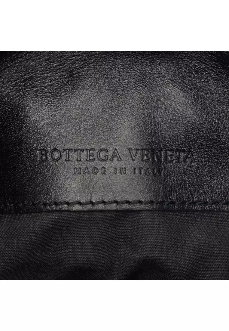 Pre-Loved Bottega Veneta Intrecciato Trimmed Nappa Crossbody