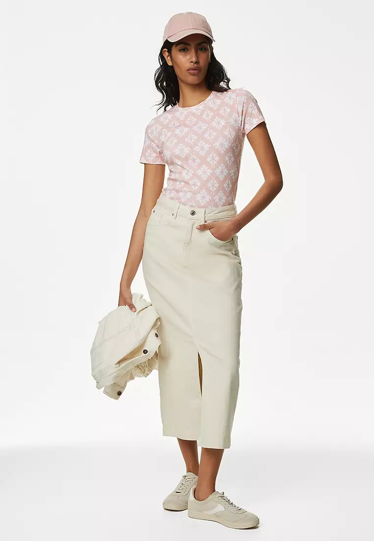 Pure Cotton Printed T-Shirt