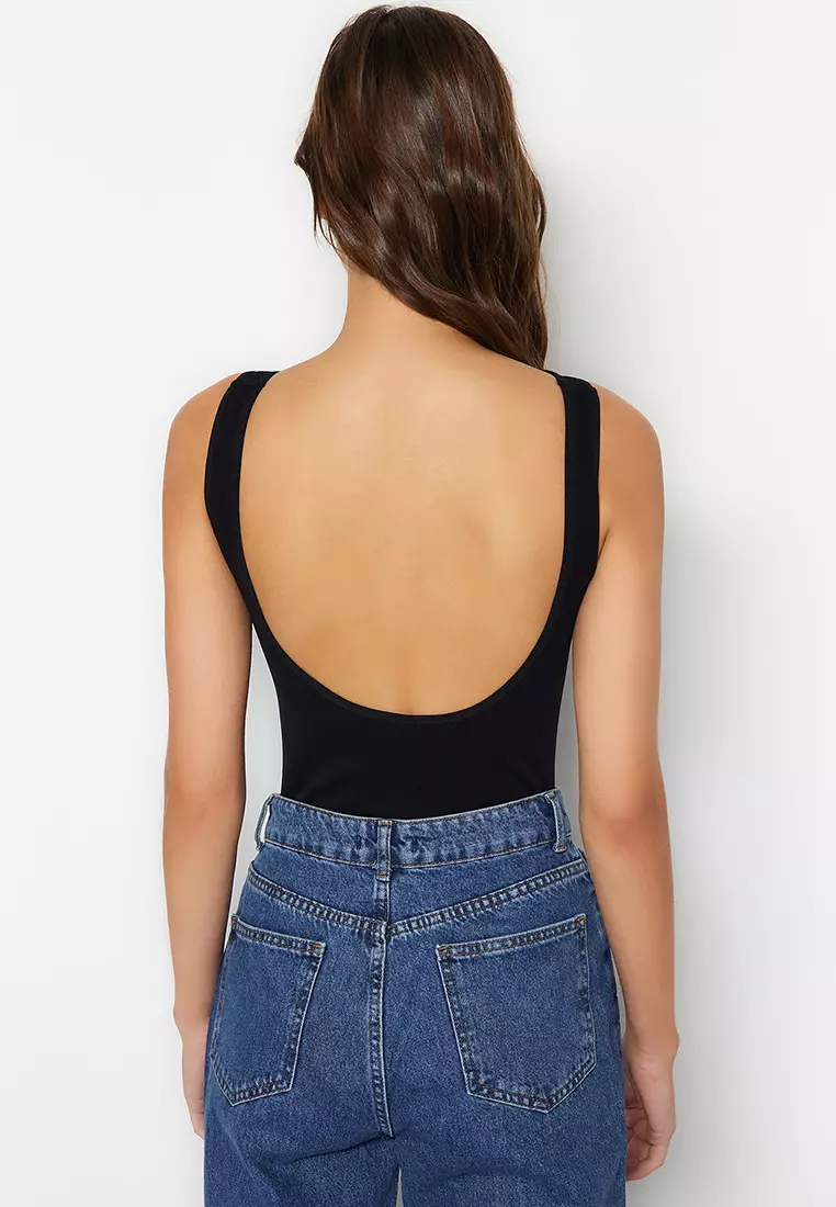 Buy Trendyol Low Back Bodysuit Online