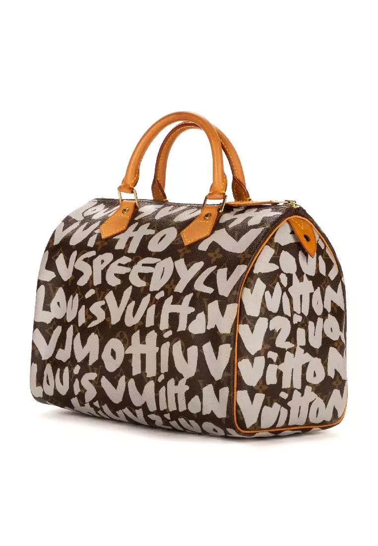 Lv speedy hotsell graffiti
