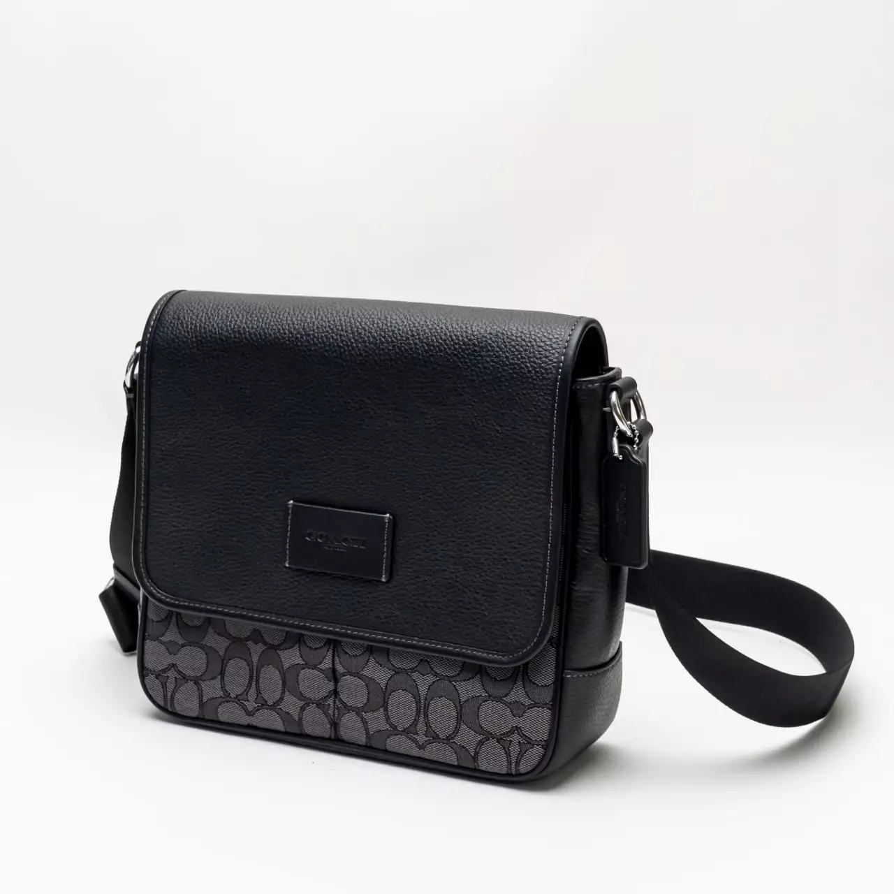 Sprint Map Bag Signature Charcoal Black