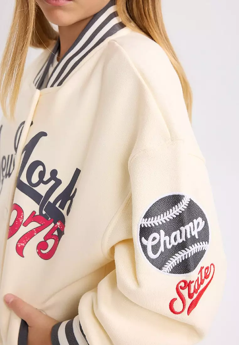 Long Sleeves Bomber Jacket