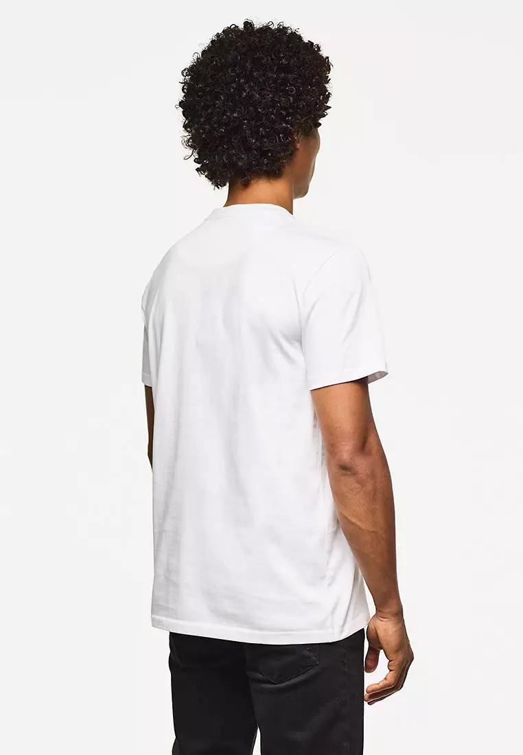 MENS WHITE MOLAZZA GRAPHIC TEE