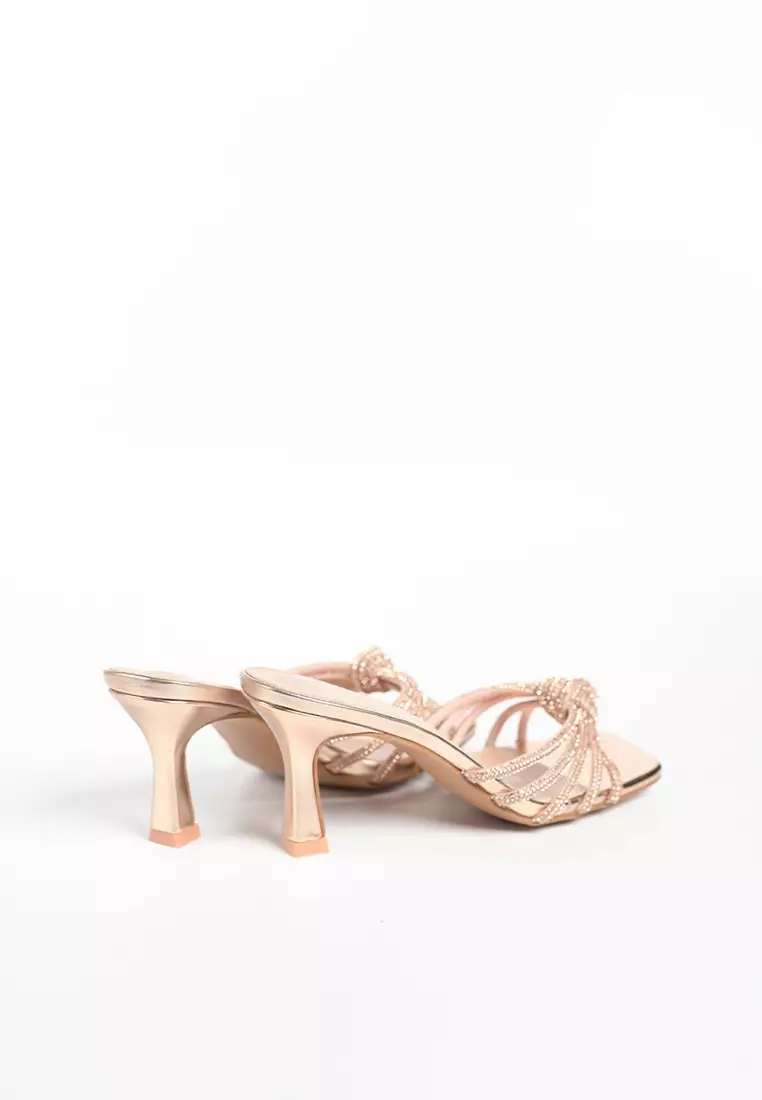 Princess Knot Glitter Pumps