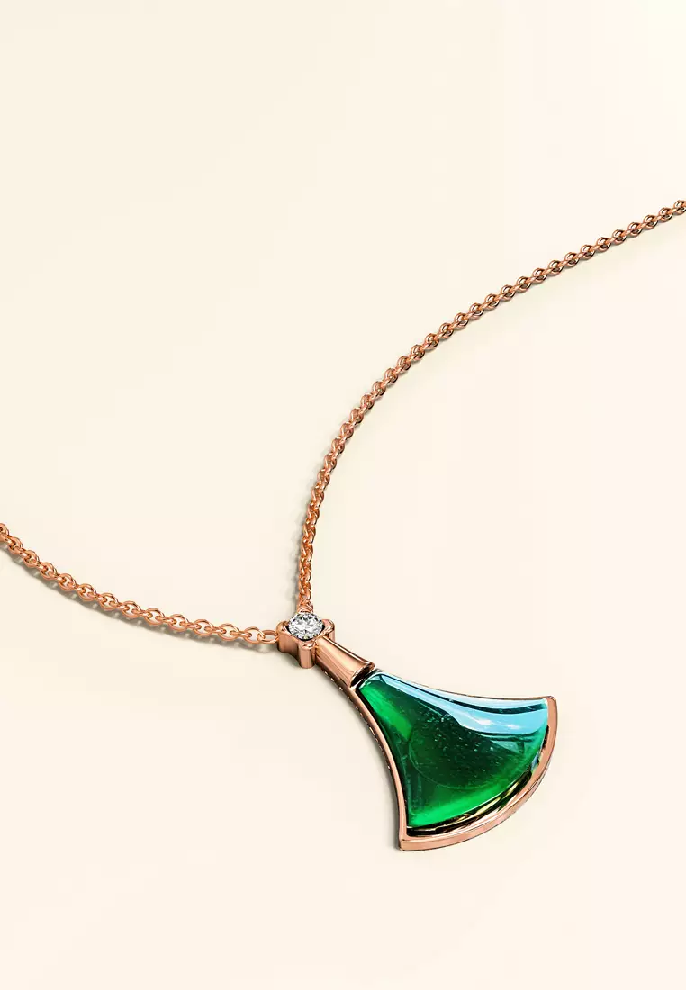 Diva's Dream Necklace in Rose Gold