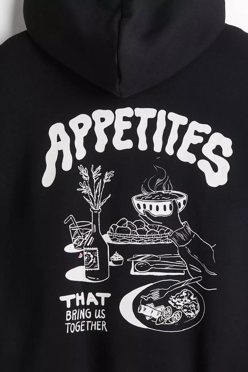 Relaxed Fit Printed hoodie