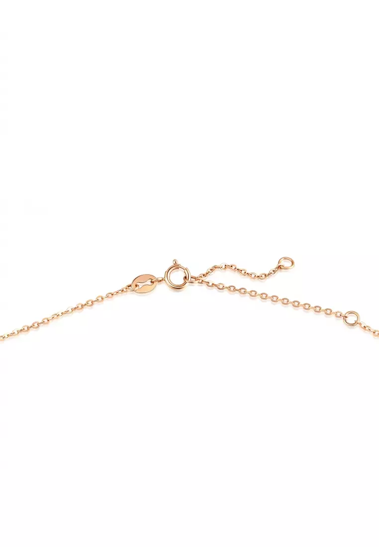 18K Rose Gold Necklace for Women 92505N