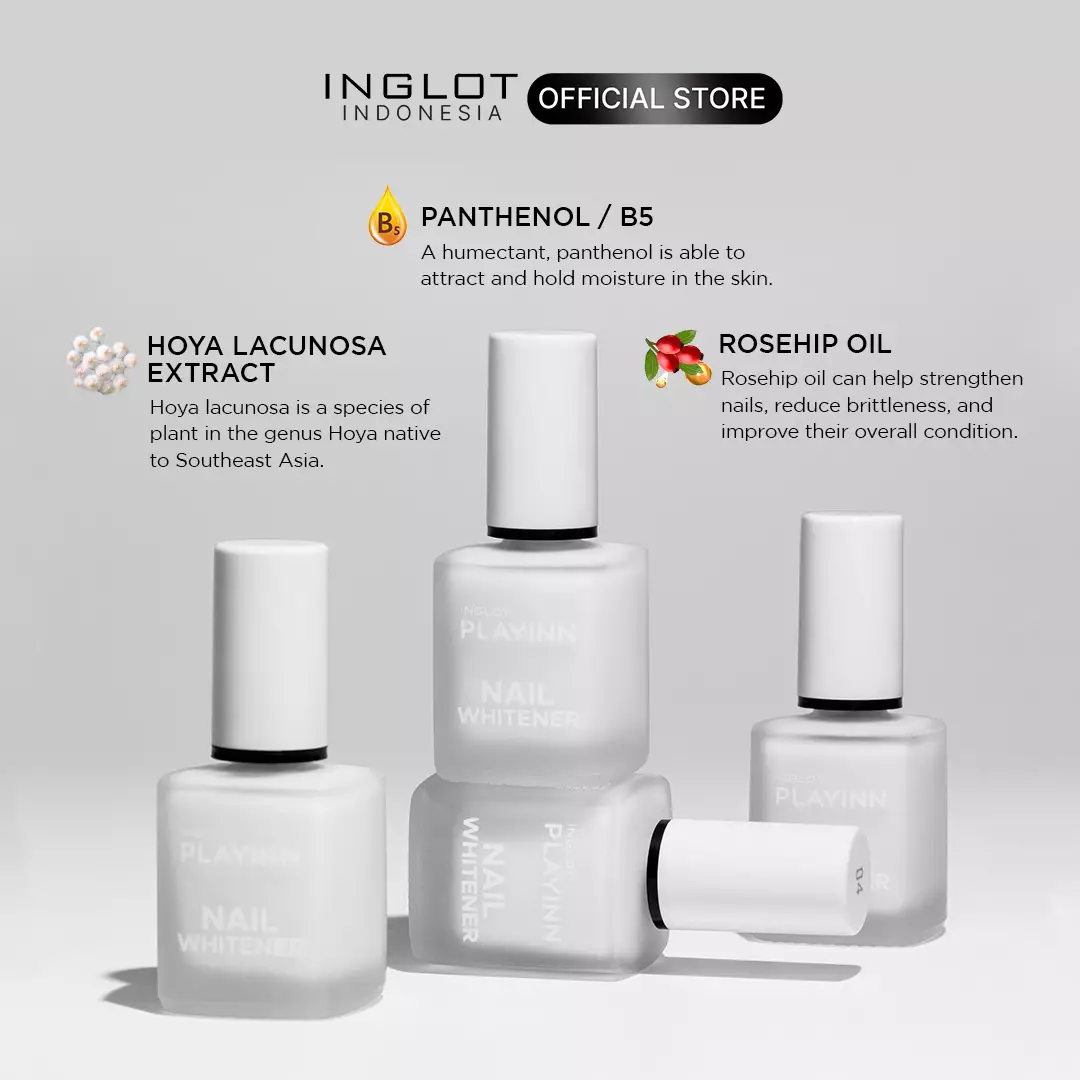 INGLOT PLAYINN Nail Whitener Nail Polish 04 - 15 Ml