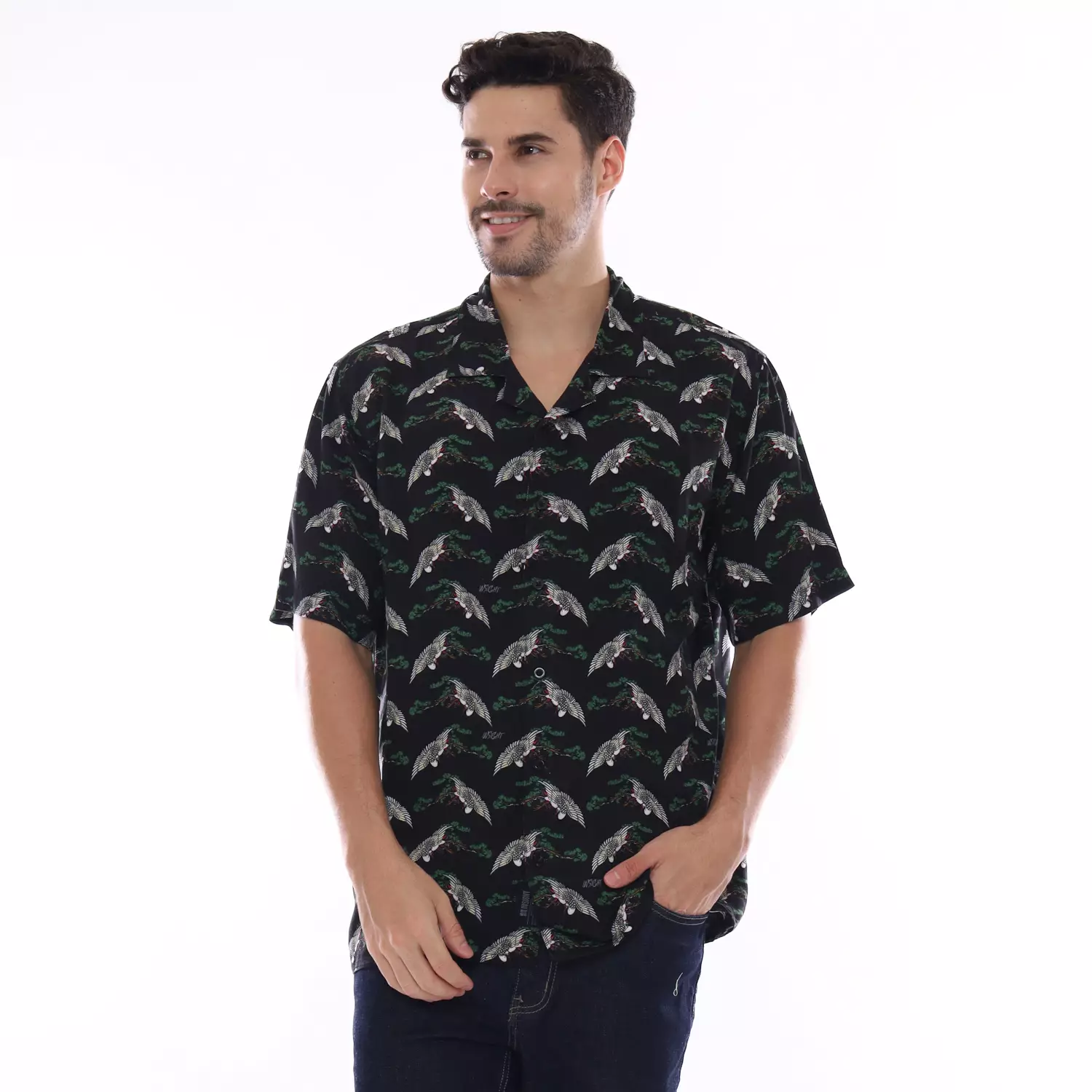 Insight Kemeja Lengan Pendek Pria Nipon Shirt Planet Surf