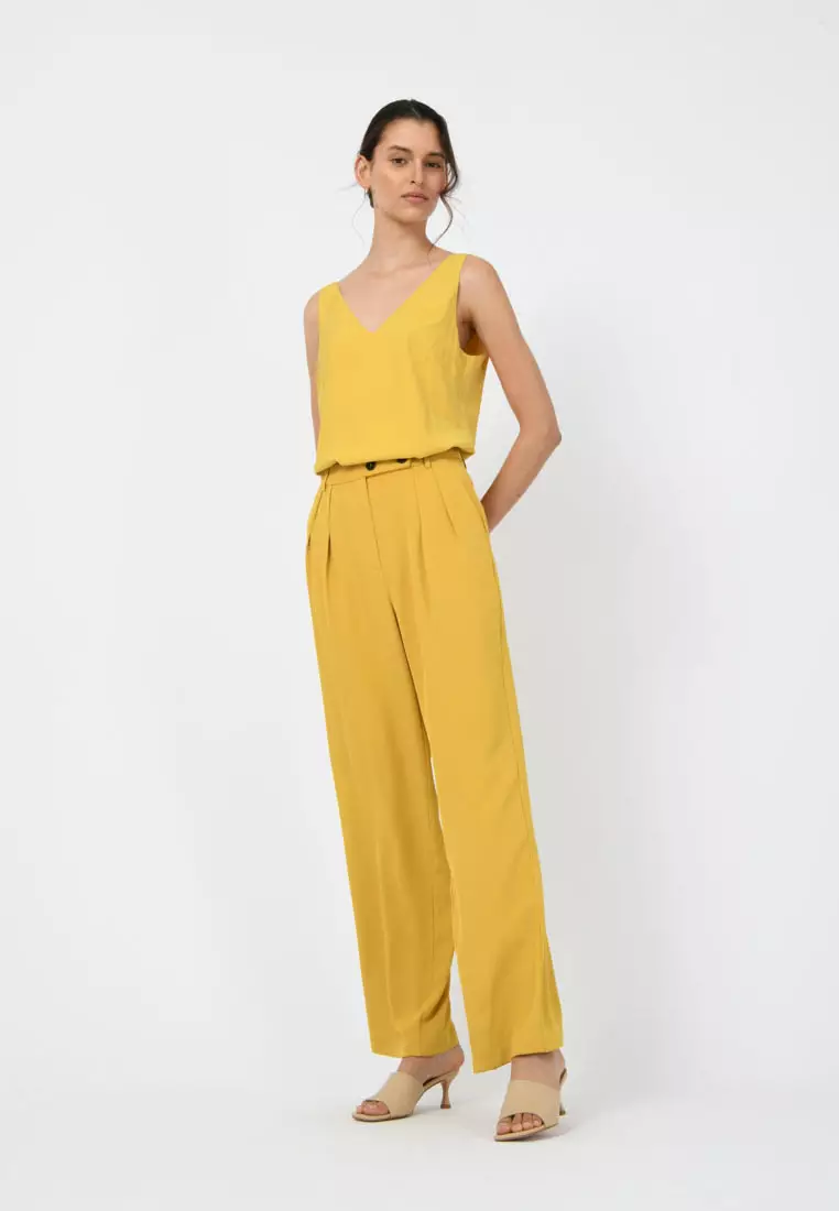 Seona Classic Wide Leg Pants