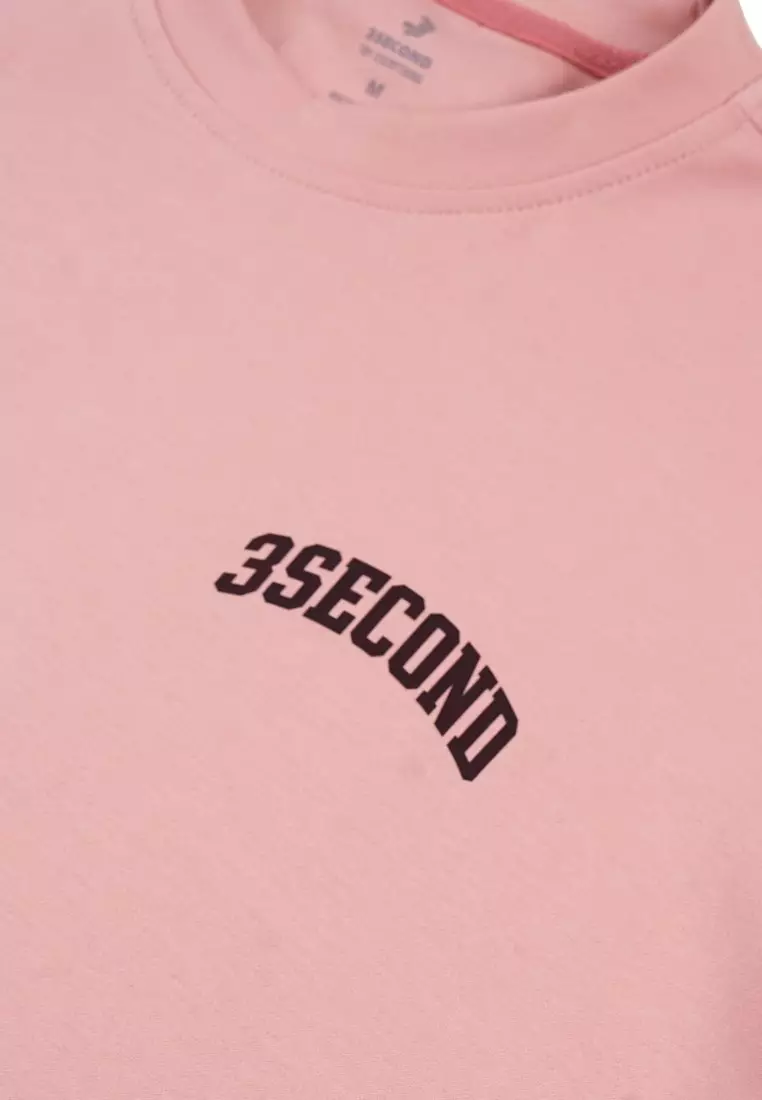 3Second Men's Jacket Sweater Crewneck Oversized Fit Sweety OL-C090924