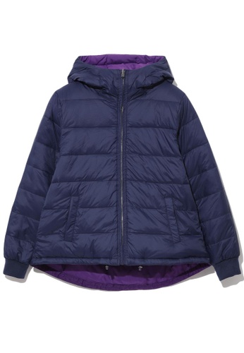 tout à coup navy Reversible quilted down jacket 666FAAA9A6E42DGS_1
