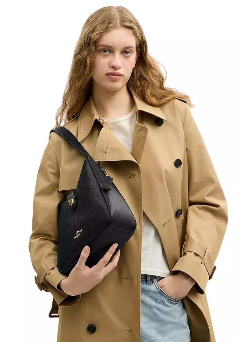 Hadley Convertible Crossbody Bag - Black