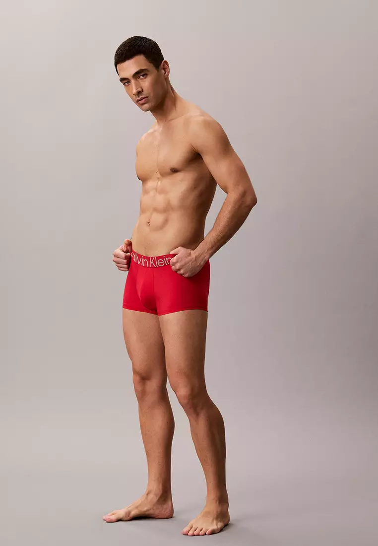 Icon Microfiber Metallic Low Rise Trunks - Calvin Klein Underwear