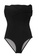 Halo black Simple Off Shoulder Swimsuit 40296US4779404GS_1