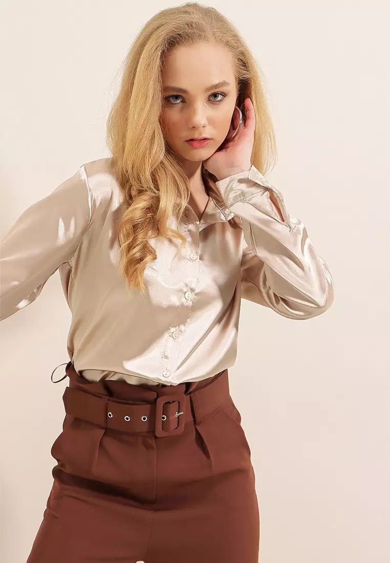 Long Sleeves Collared Shirt