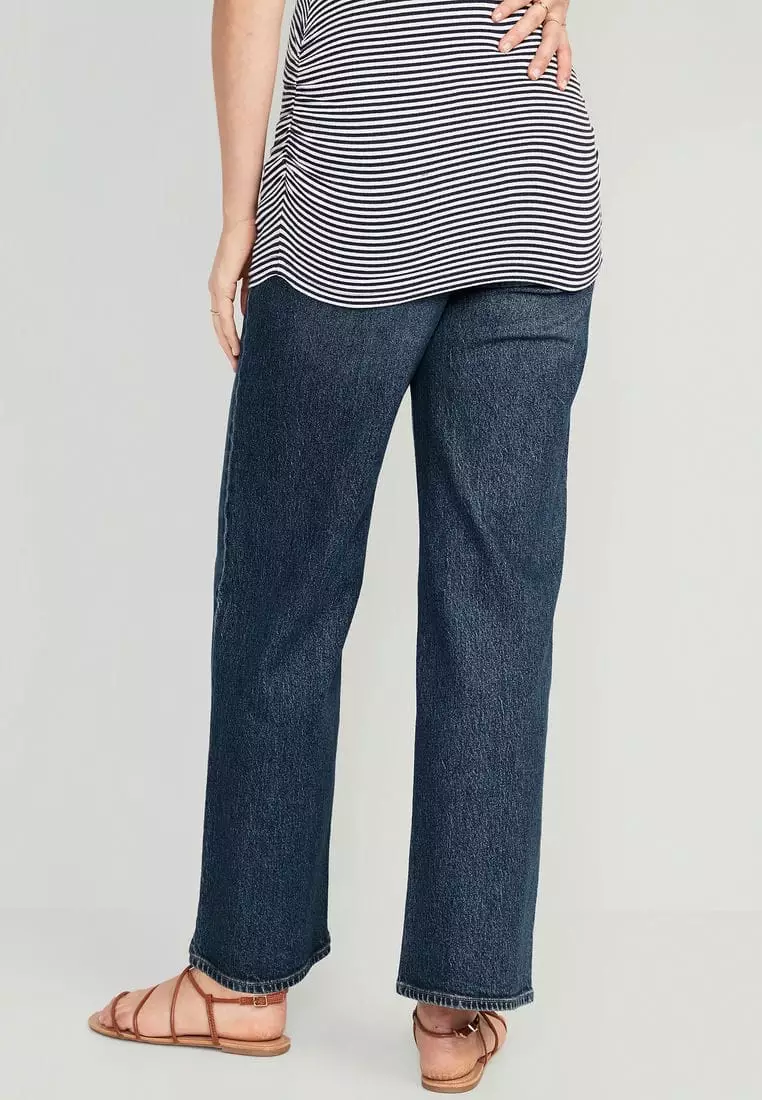 Maternity Full Panel Pixie Ankle Pants - Old Navy Philippines