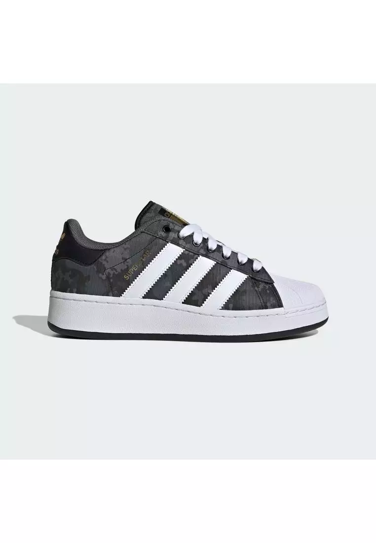 Camo Adidas Superstar Kids White Adidas Youth Hoops Mid K White