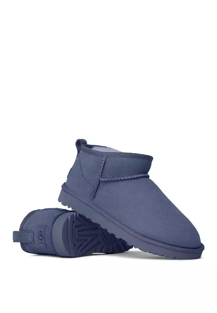 Women's Classic Ultra Mini Boots - Desert Blue (1116109-DTB)