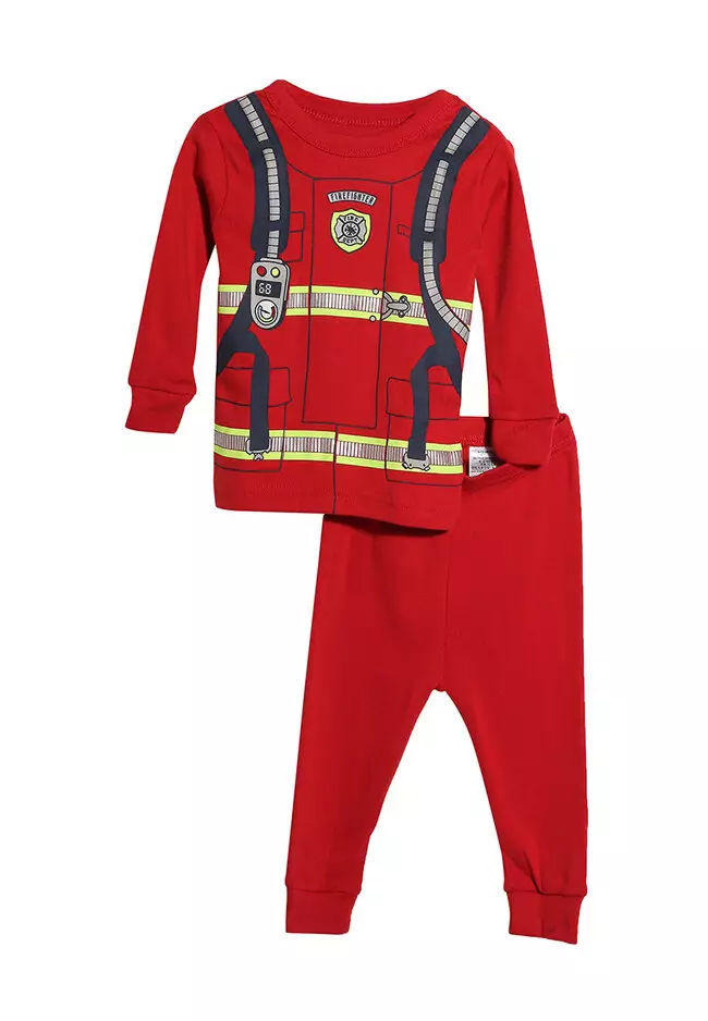 Firefighter pajamas sales for adults