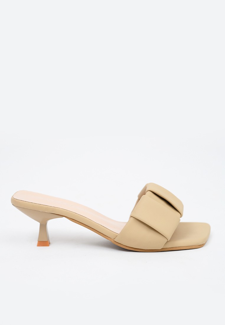 Poppy Heel Mules