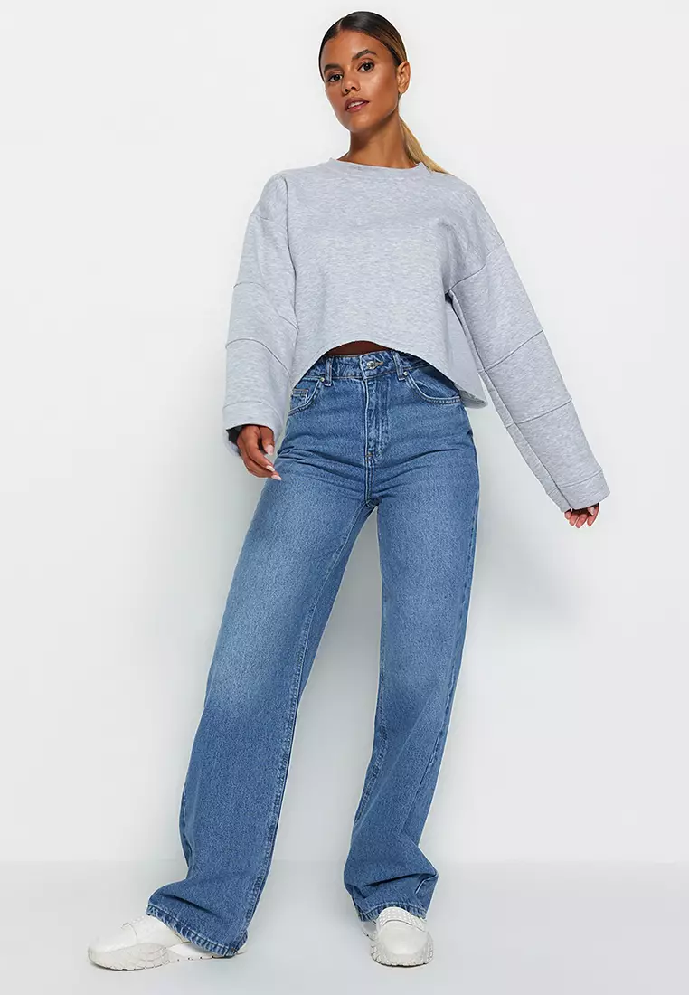 High Waist Wide Leg Jeans