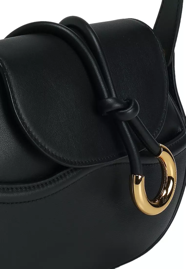 Mini Sac Bandoulière Coccinelle En Cuir Almond - Neuf Avec étiquettes, Ajustable