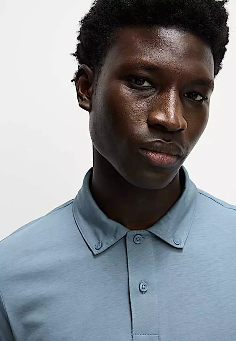 Pure Cotton Jersey Polo Shirt