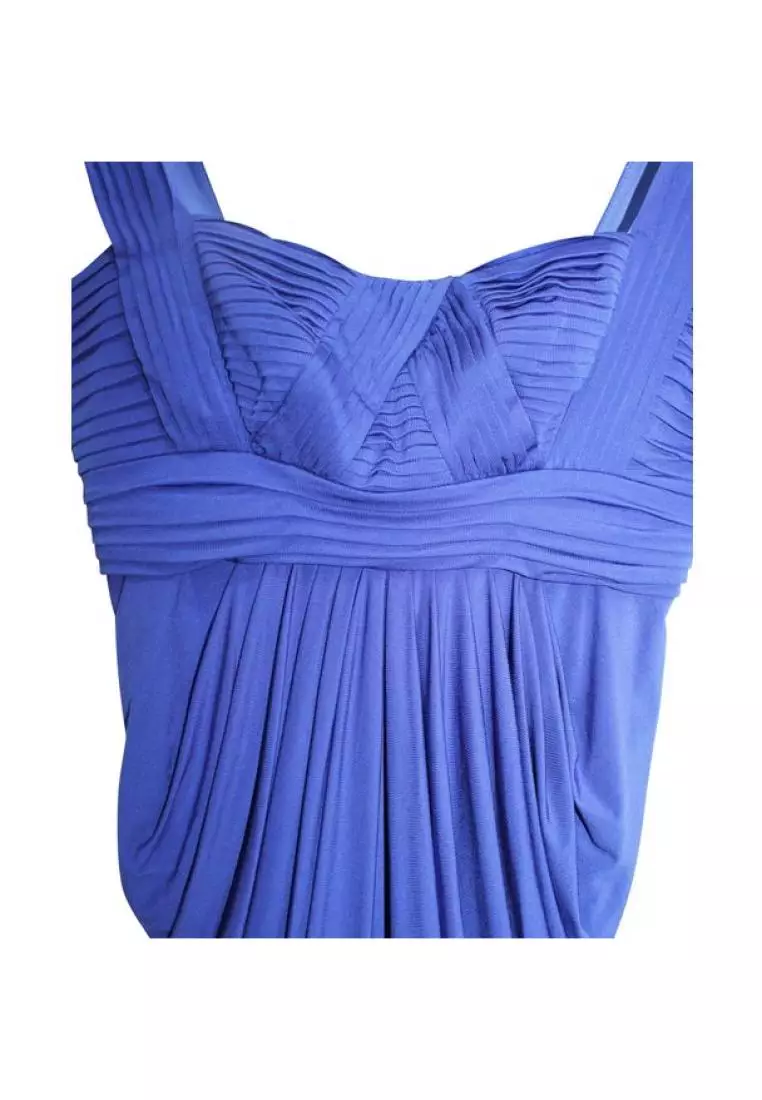 Pre Loved CONTEMPORARY DESIGNER Electric Blue Short Dress