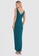 FORCAST green Naya V-Neck Tulip Dress 94E12AA869309FGS_2