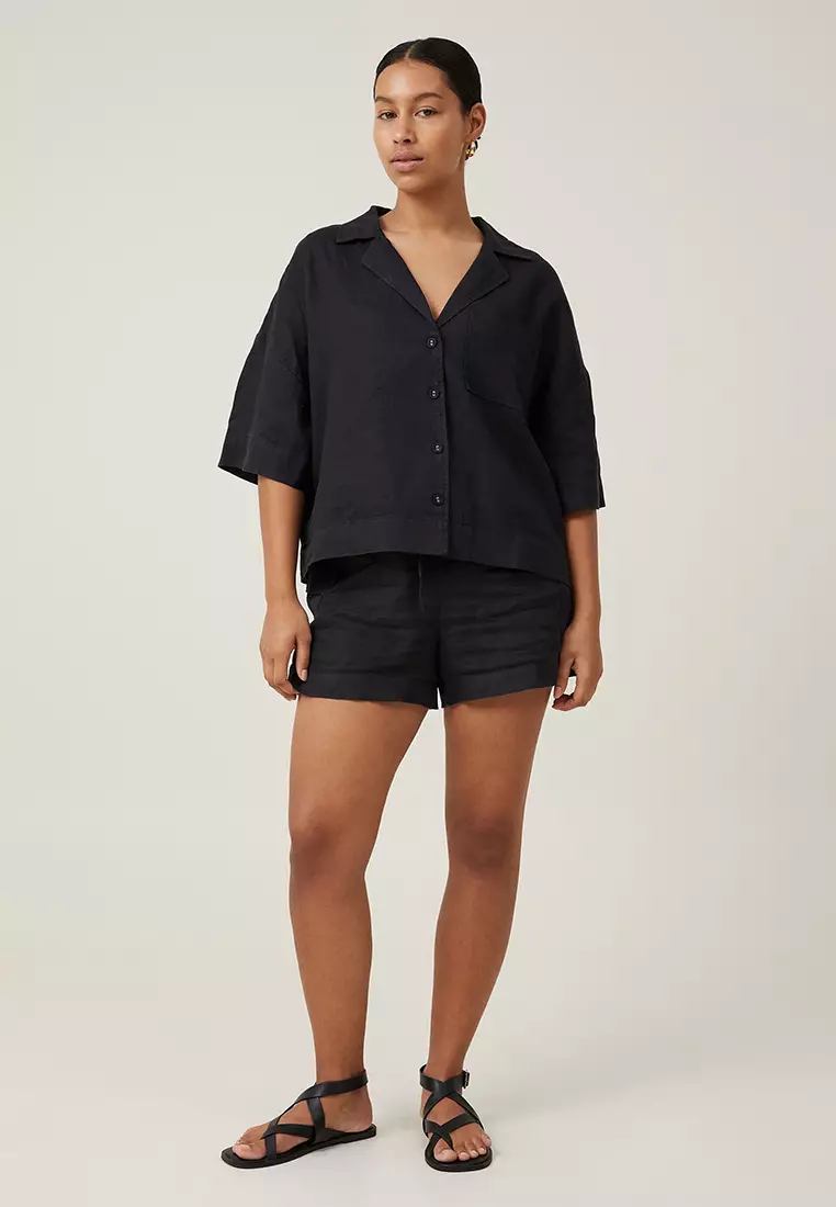 Frankie Linen Short Sleeve Shirt
