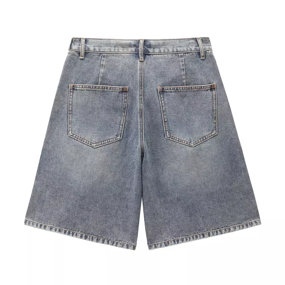 Giordano Women's (Online Exclusive) Korea Denim Shorts 0540652362