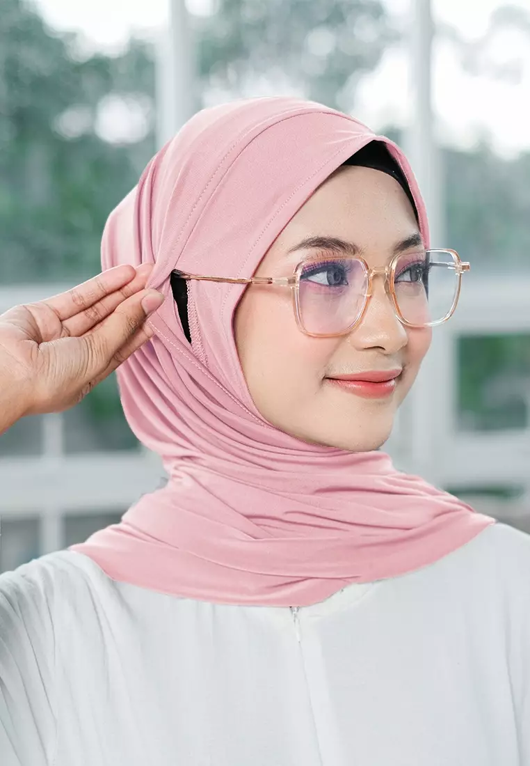 HIJAB INSTAN ZENYA - BABY PINK