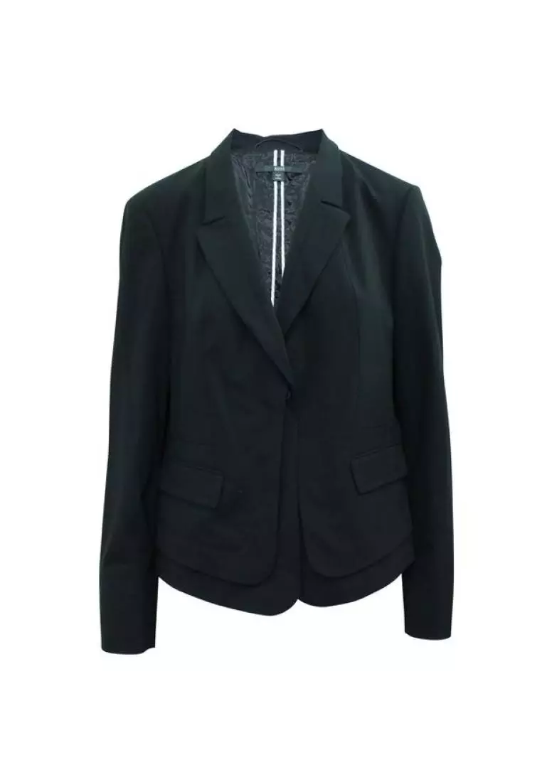 Buy Contemporary Designer PreLoved CONTEMPORARY DESIGNER Black Blazer