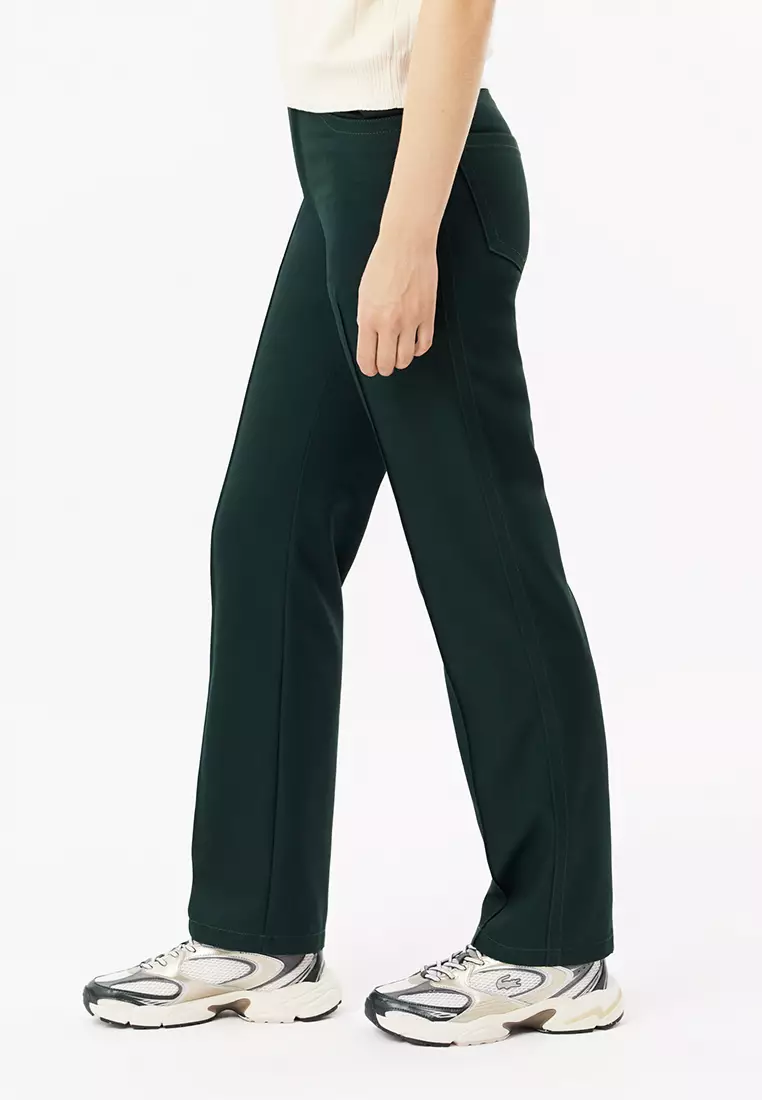 5 Pocket Topstitch Detail Pants