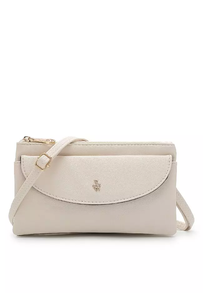 Buy Swiss Polo Faux Leather Sling Bag Crossbody Bag Wristlet