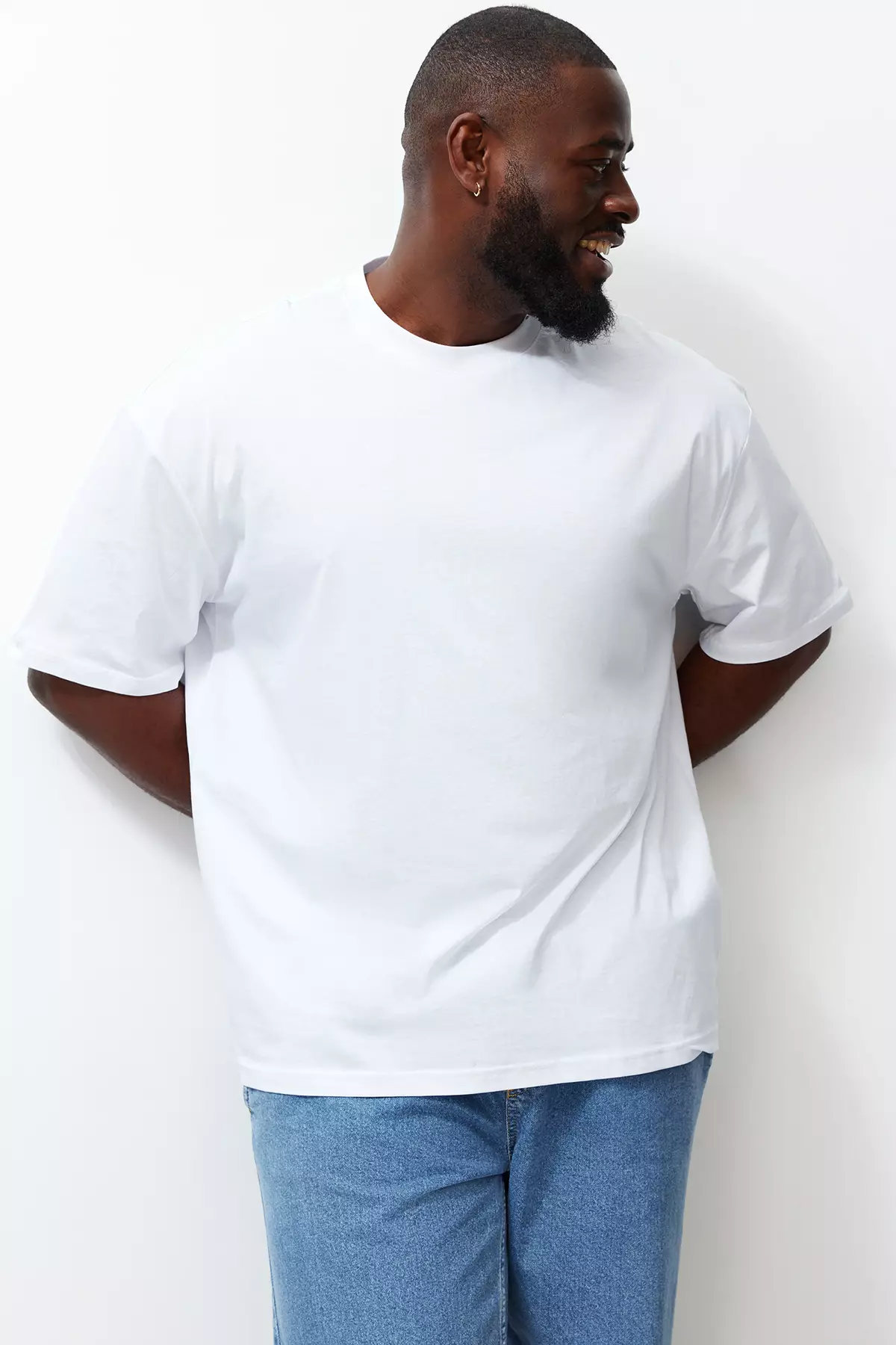 Plus Size Cotton T-Shirt