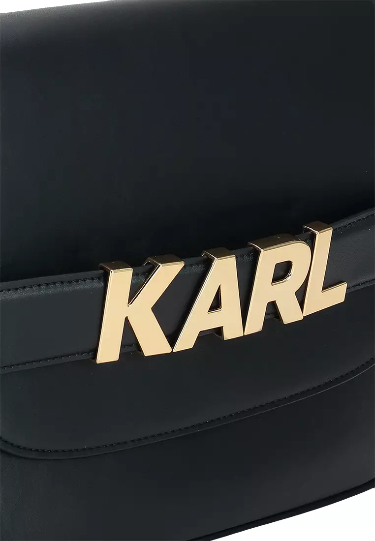 K/Letters Flap Shoulder Bag (cq)