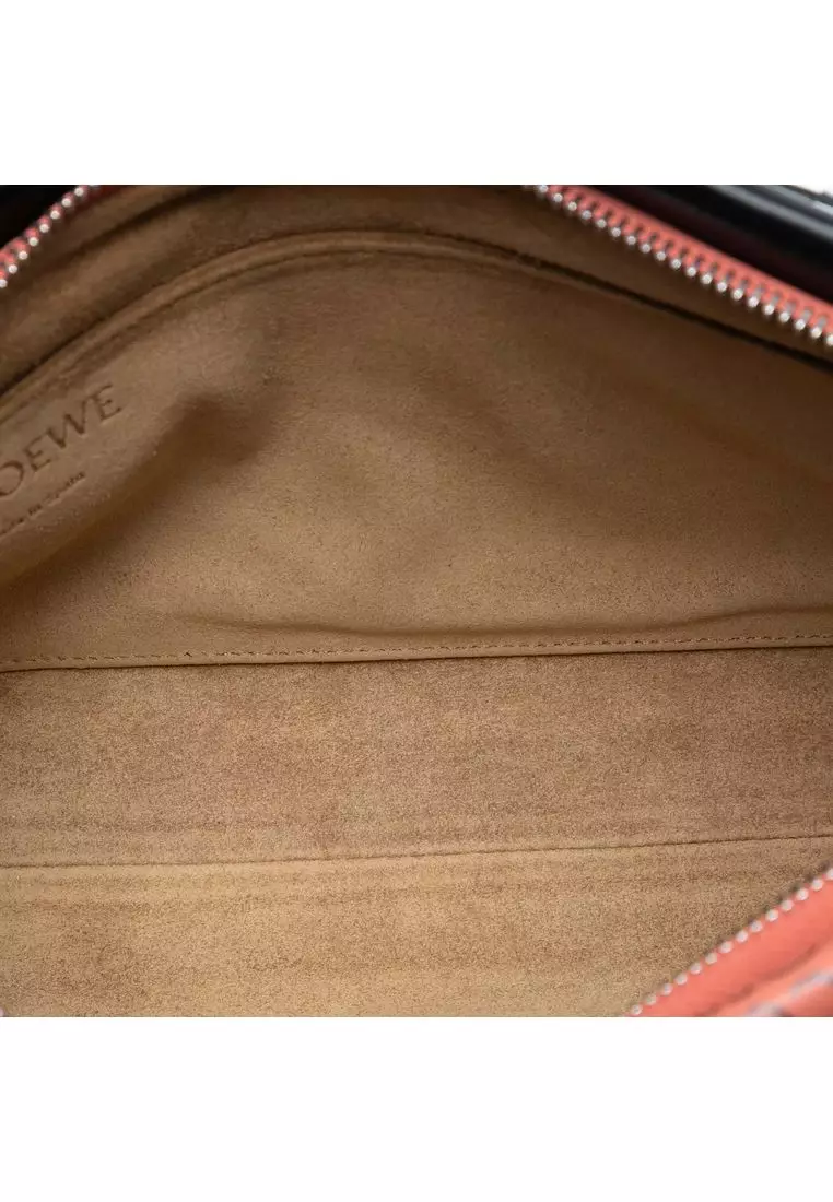 Pre-Loved Loewe Small Repeat Anagram Leather Missy Satchel