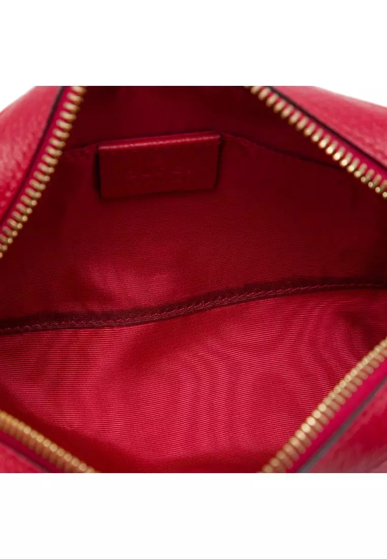 Pre-Loved Gucci Mini Canvas Ophidia Crossbody