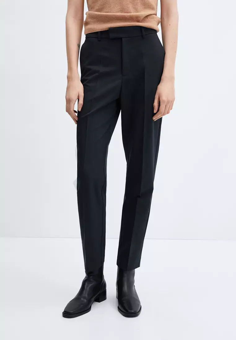 Buy Mango Straight Suit Trousers 2024 Online | ZALORA Singapore