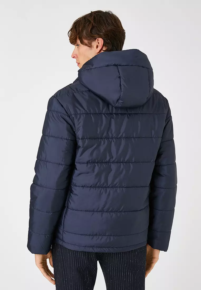 Buy KOTON Basic Down Hooded Waterproof Jacket 2025 Online ZALORA