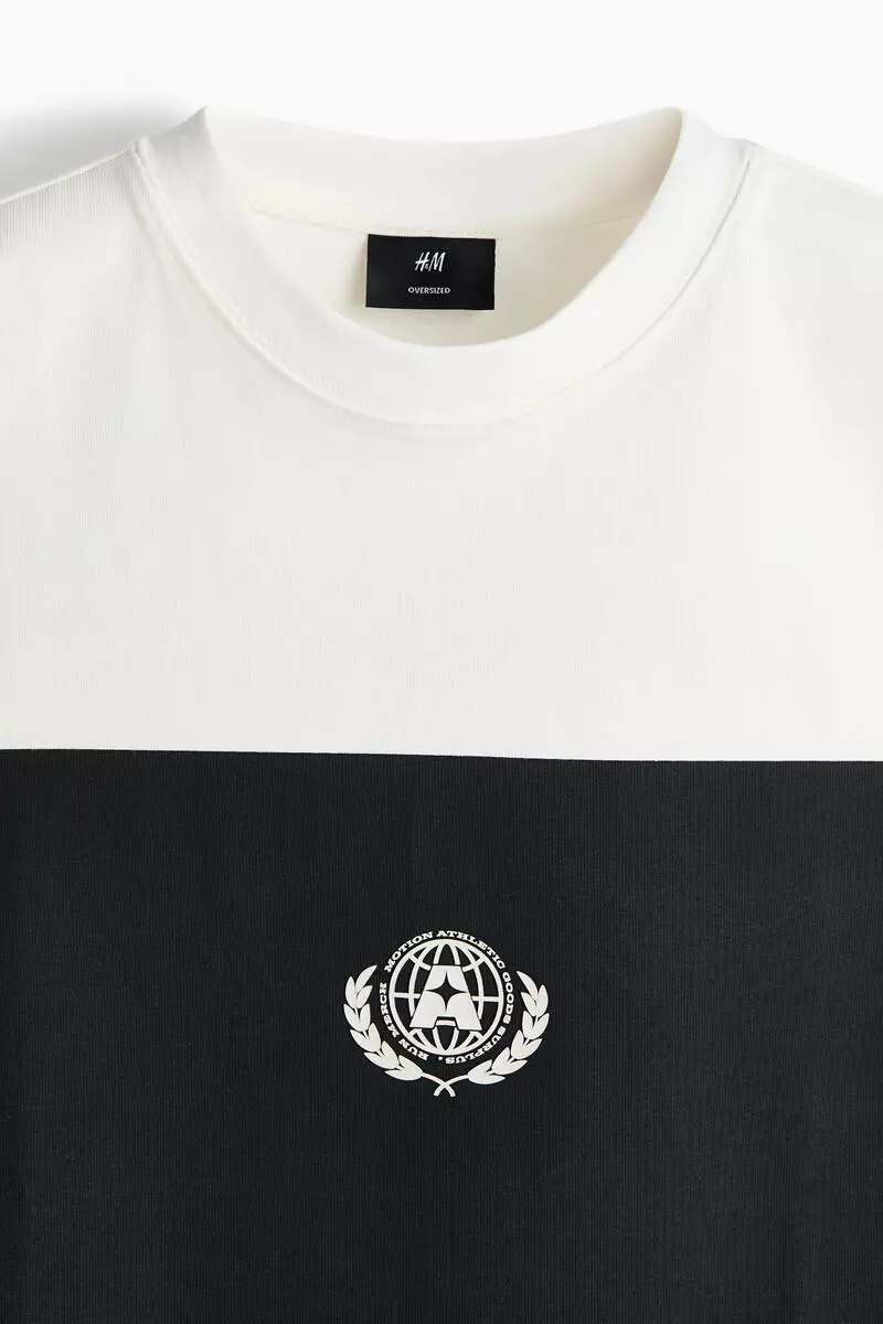 Oversized Fit Printed T-shirt