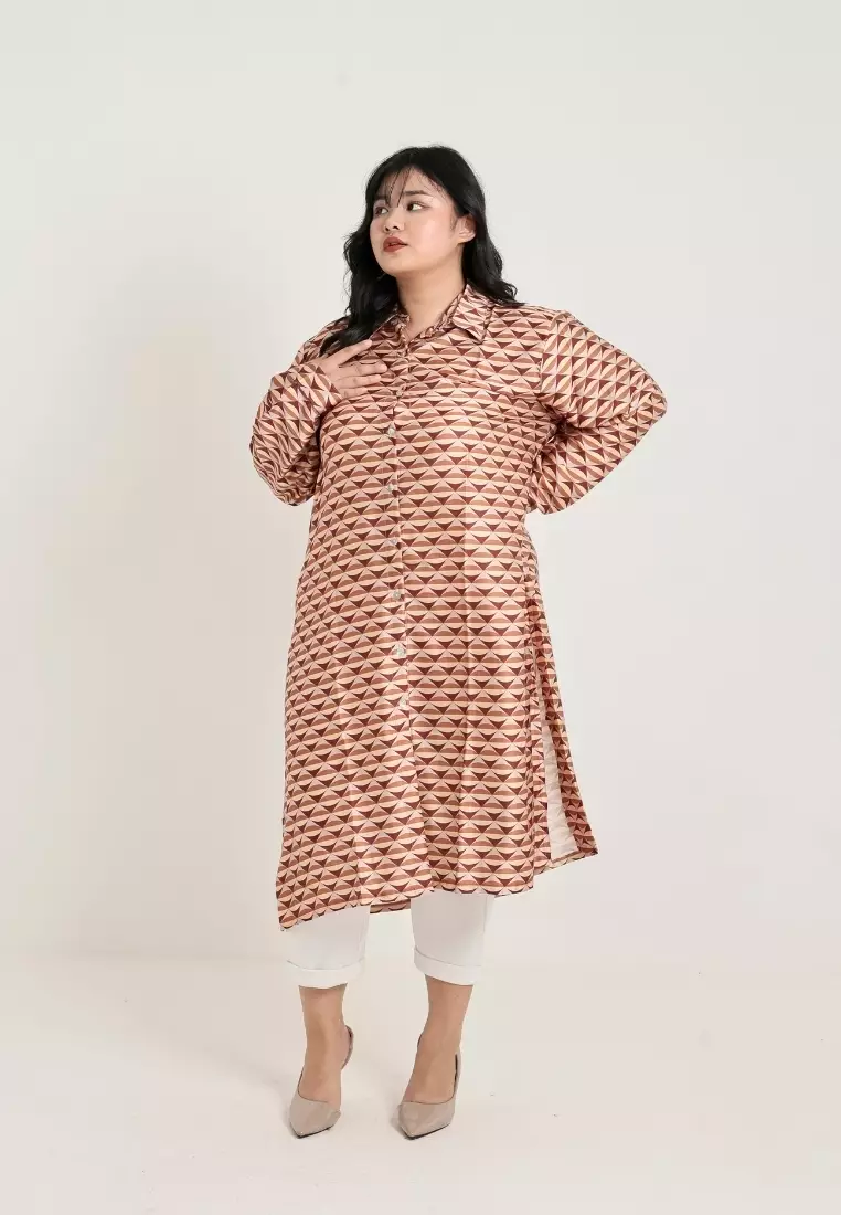 Plus Size Tunik Estelle Vol 2 Orange