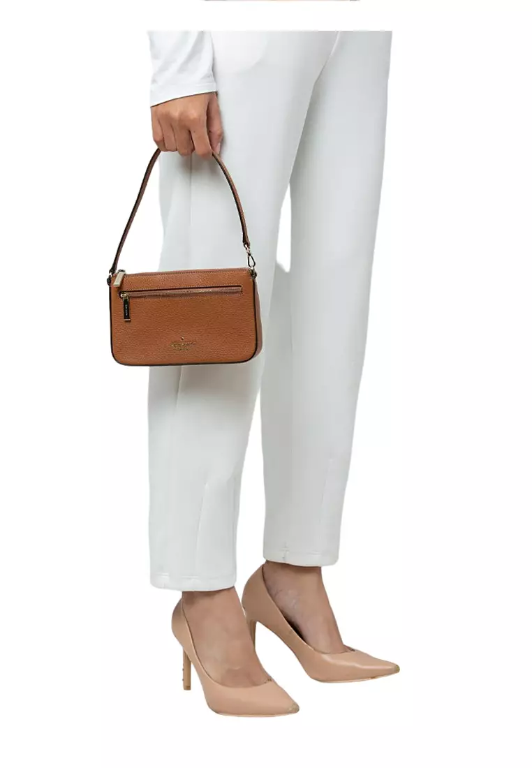 Leila Convertible Wristlet - Brown