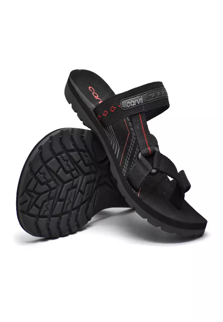 Carvil Sandal Pria SPEXTRA-S09 M BLACK/RED