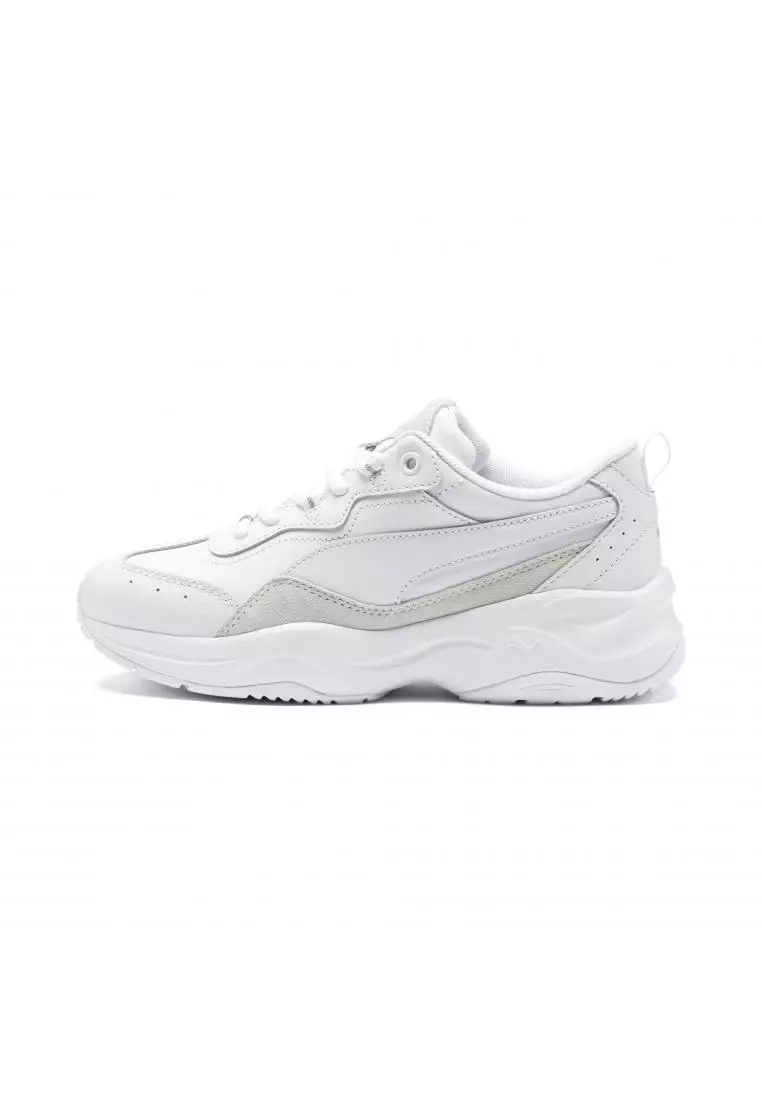 Puma silver trainers shop