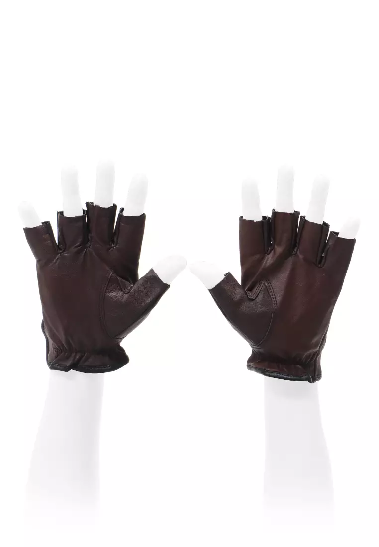 Decs Gloves Casual Comfortable Material Leather ORIGINAL - Brown